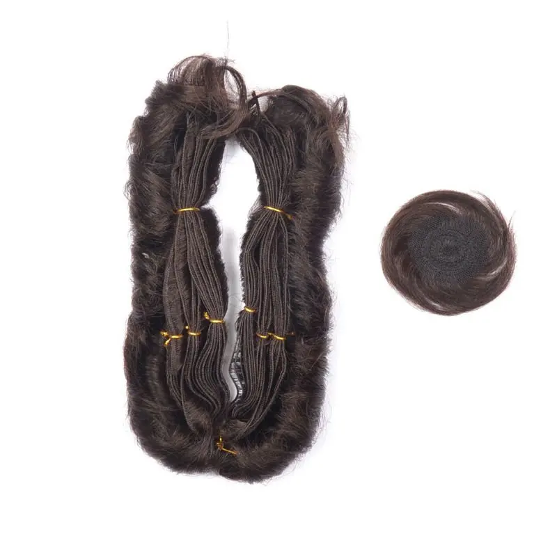 [LINKS] 28pcs/pack 3-5inch Short Straight Sew in Hair Extension 100% Human hair Bundles weave for African Black Women |