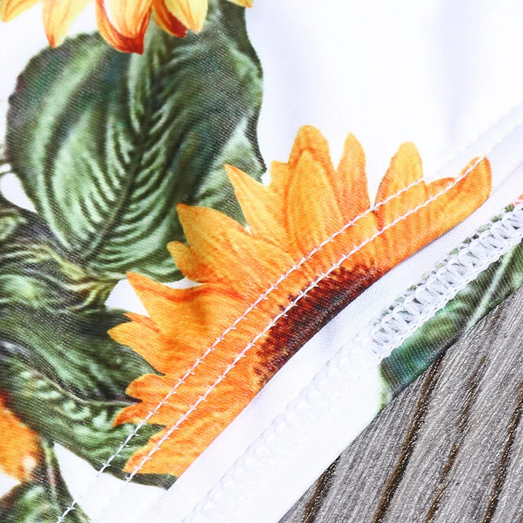 

2019 Bikini Brazillian Print Swimsuit Women Bikini Set Sexy Off Shoulder Swimwear Female Swimming Biquini Maillot De Bain Femme