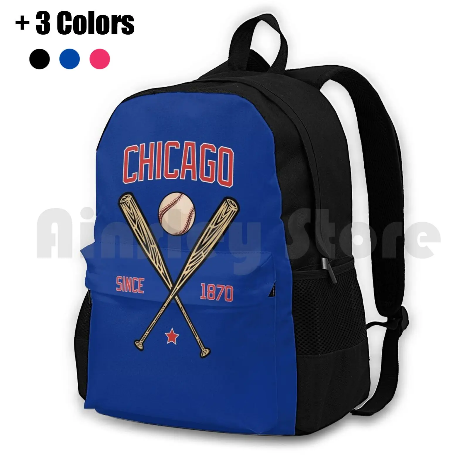 

Establishment-Baseball Design Outdoor Hiking Backpack Riding Climbing Sports Bag Baseball Sport Sports Team Professional Name