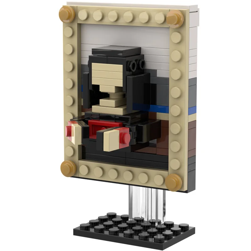 Buildmoc Pixel Art Ideas 3D World Famous Painting-VanGogh Mosaic Murals Painting Building Blocks Bricks Home Decoration DIY Toys on - Строительный набор для создания пиксельного искусства в 3D "Знаменитые картины мира - Мозаичные фрески Ван Гога&quot