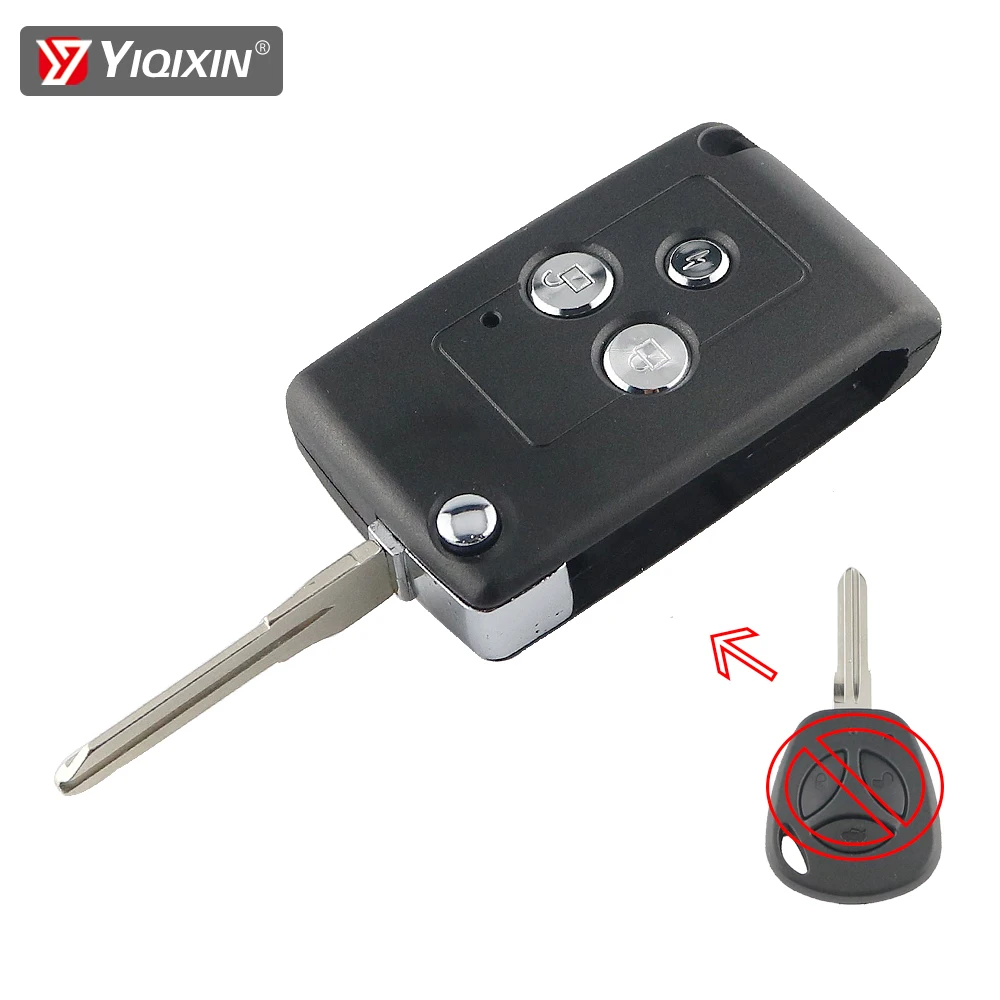 YIQIXIN модифицированный чехол для Lada Priora Kalina Niva Vaz Granta Samara 2108 Xray дистанционный