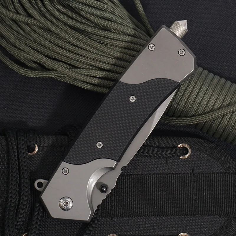 Складной нож для кемпинга на природе инструменты выживания Ручка G10 лезвие 5Cr13