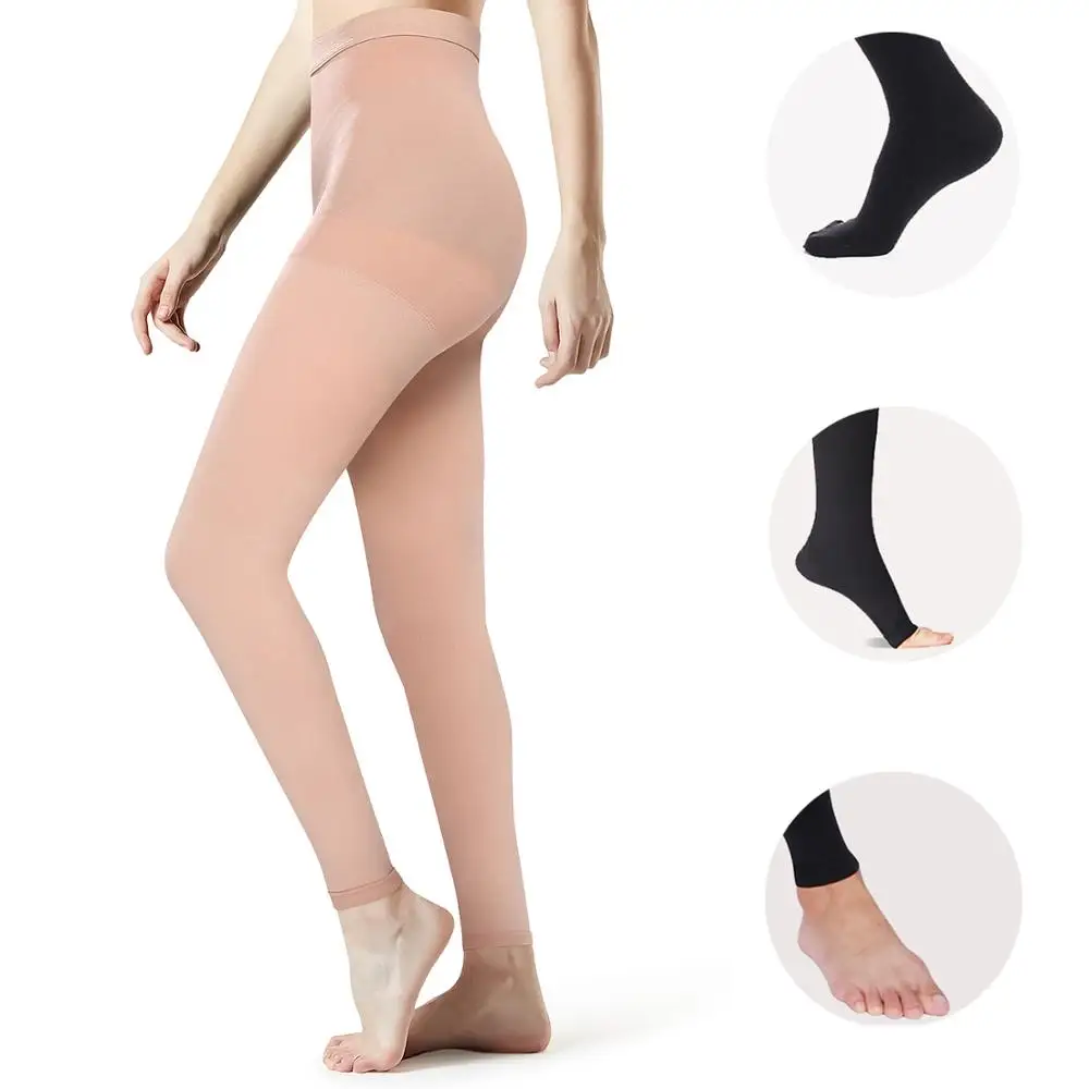 SWOLF медицинские компрессионные колготки Коллекция (открытый носок без ног