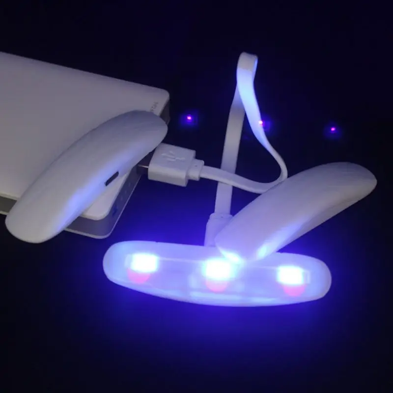 

918F 3W LED UV Resin Curing Lamp 395NW UV GEL Curing Lights UV Resin Nail Art Dryer LED Light USB Charge Jewerly Making Tools