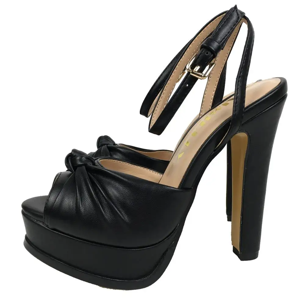 Сандалии женские на платформе и высоком каблуке Босоножки с открытым носком