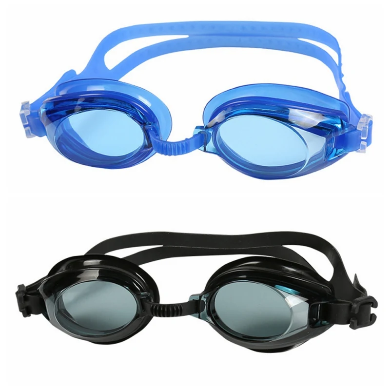 Очки для плавания взрослых силиконовые антизапотевающие очки близорукости с