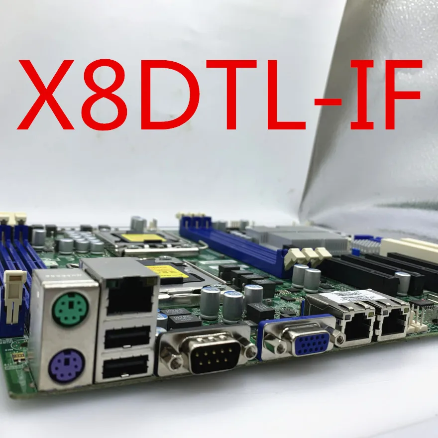 Материнская плата для серверной рабочей станции X8DTL-iF dual X58 1366