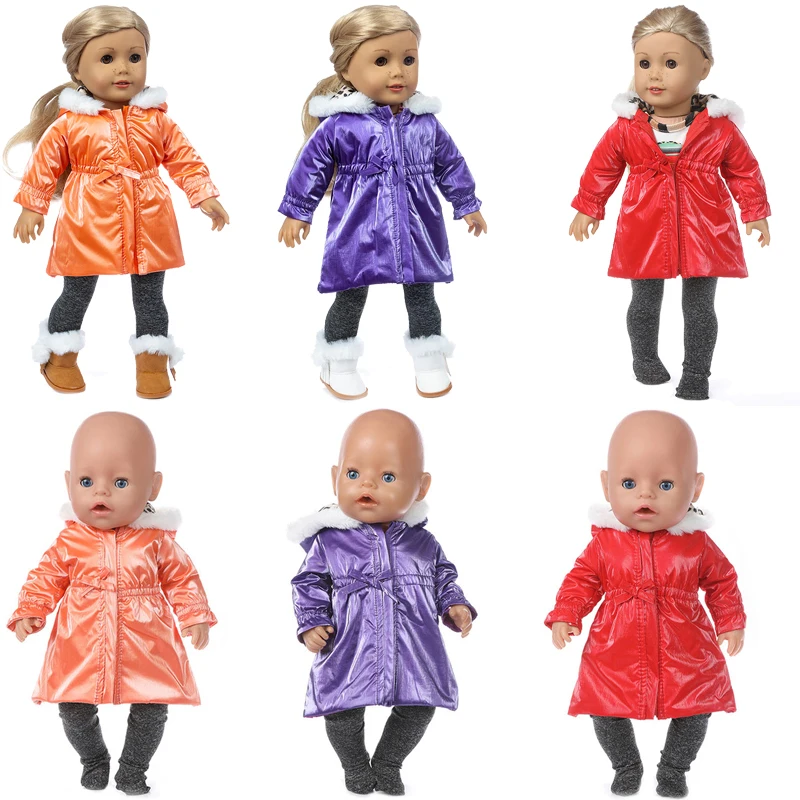 

3 цвета на выбор 1, плюшевые аксессуары для одежды, подходят для 18-дюймовых американских и 43 см кукол новорожденных, игрушка «сделай сам» в по...