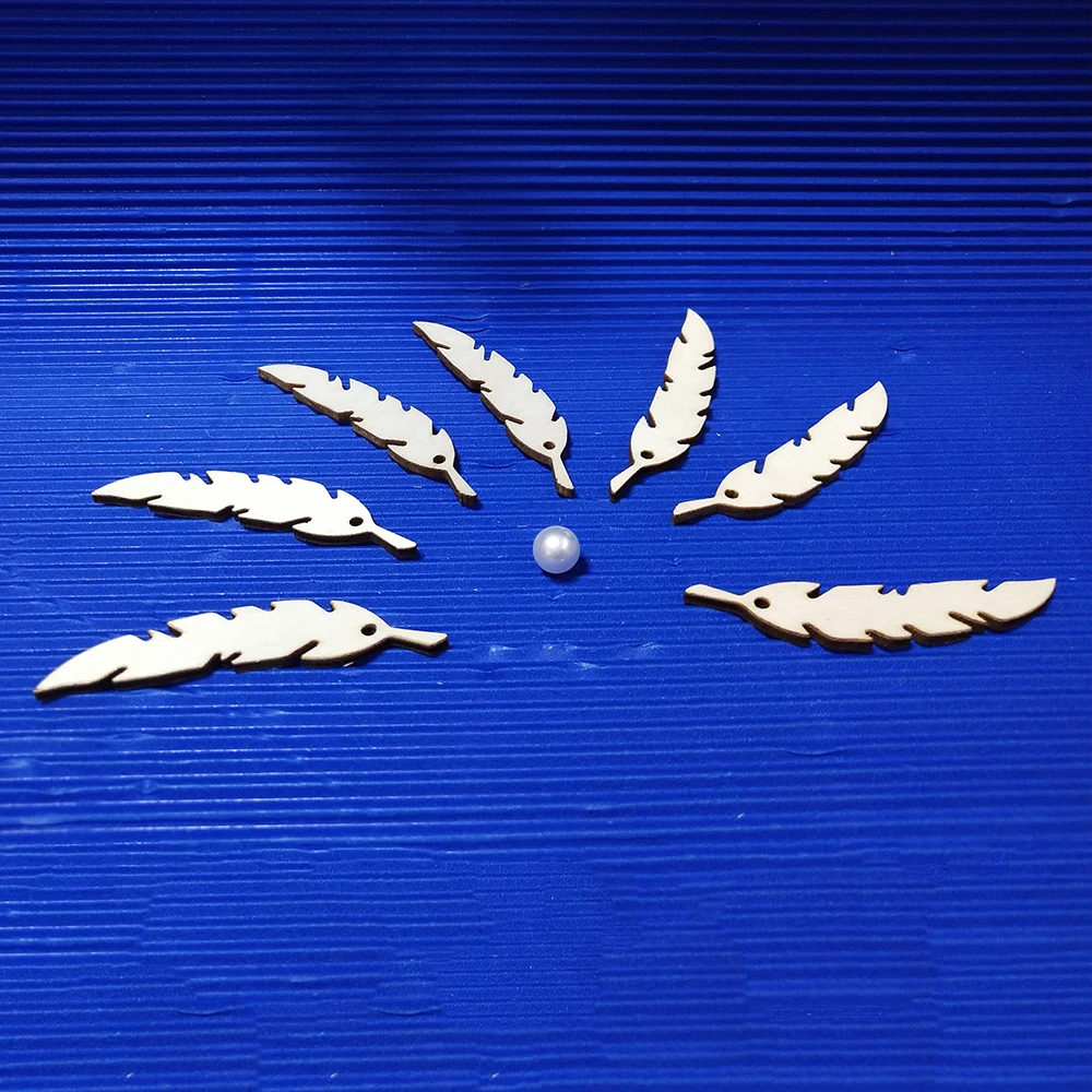 10 шт./компл. листья деревянные изделия для творчества креативный свадебный