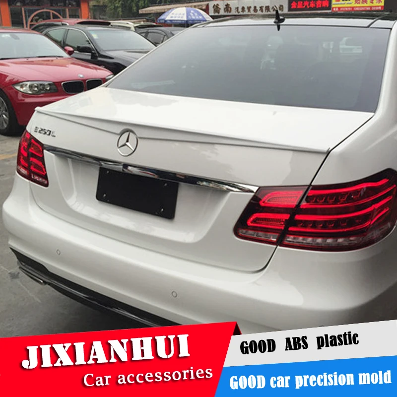 Спойлер для W212 2008 2015 Mercedes Benz JZ E class E200 E260 спойлер из АБС пластика цветное заднее