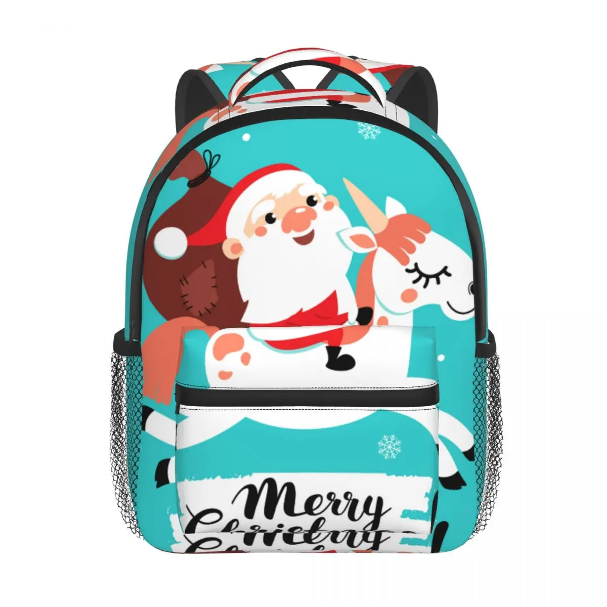 Cute Unicorn And Santa Claus Baby Backpack Kindergarten Schoolbag Kids Children School Bag