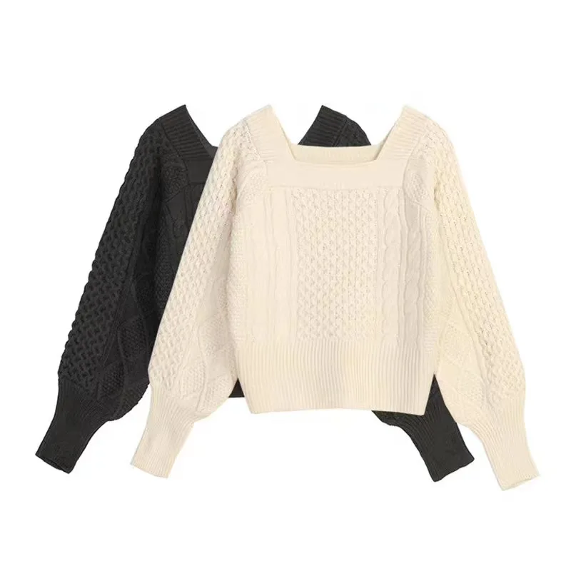 

New Female Sweater Women Winter Pullover Knitting Overszie Long Sleeve Girls Tops Loose Sweaters Knitted Outerwear Thin Sexy