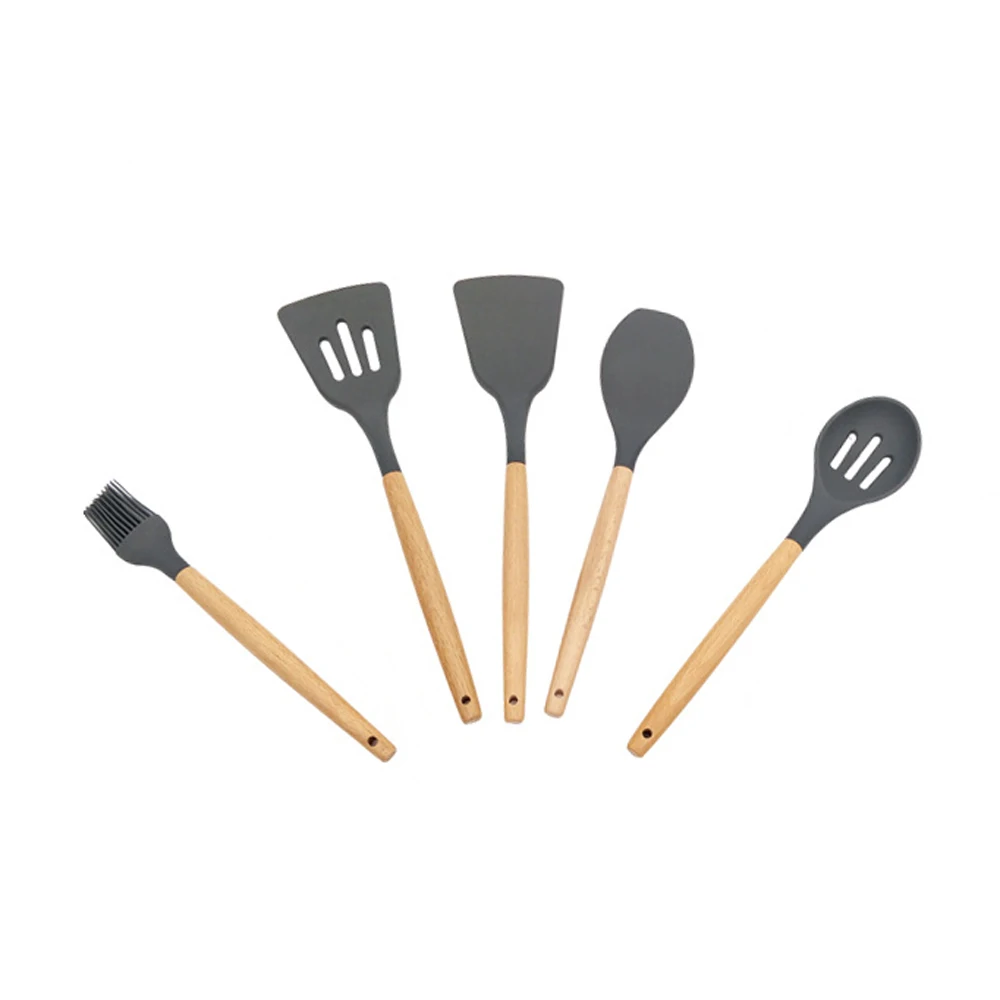 1 шт. деревянная антипригарная лопата ложка для супа лопатка Пищевая силиконовая