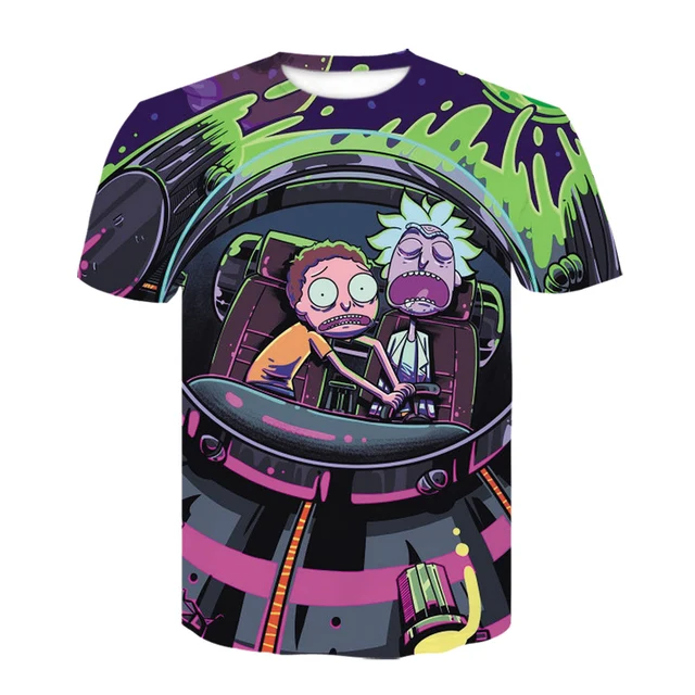 New 3D Rick and Morty T-shirts 8