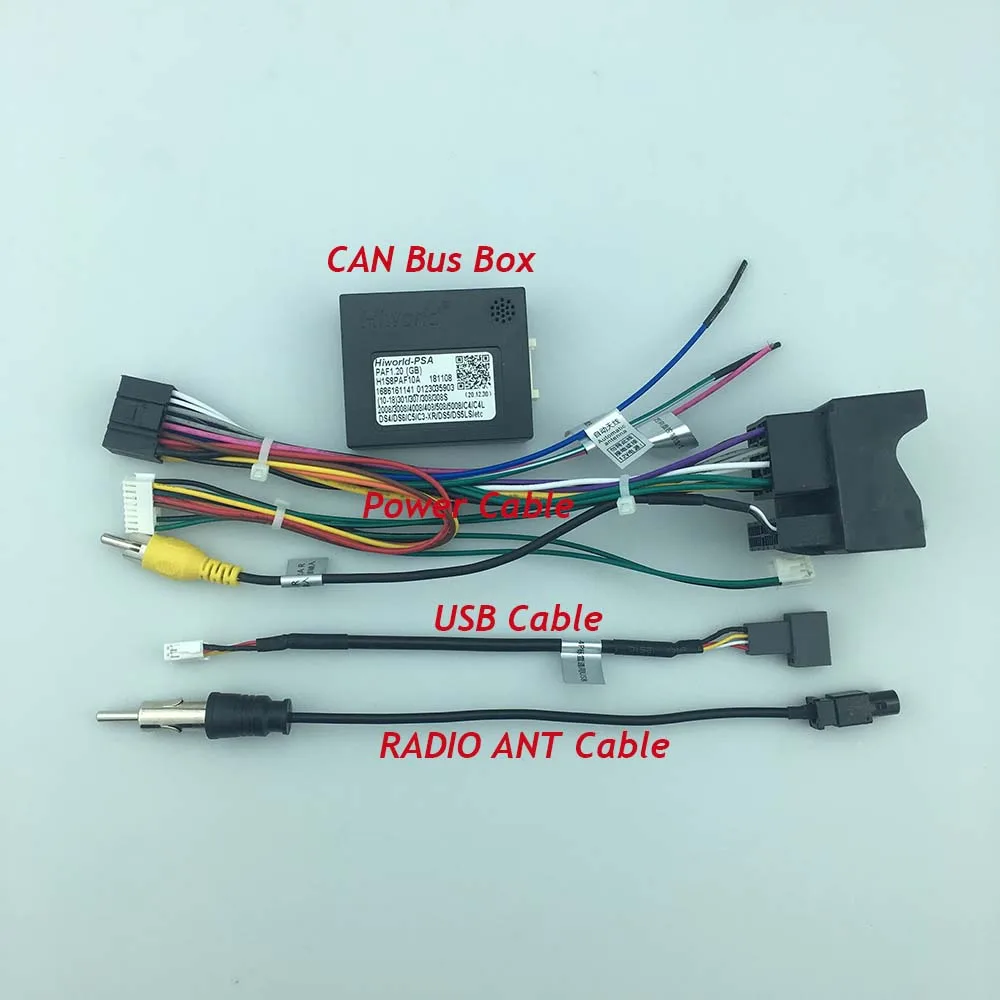 Автомобильное радио кабель подключению CAN шины для PEUGEOT 301 307 408 3008 Citroen C4L C3 XR