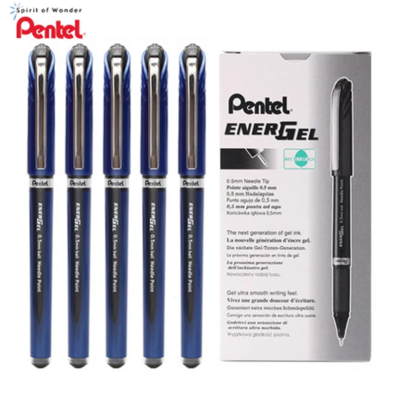 3 шт Япония Pentel нейтральная ручка BLN25 скорость сухой прямой впрыск подпись 0 5 мм