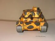DIYMyModeI-tanque pesado alem&aacute;n Tiger P, bricolaje, artesanal, KIT de modelo de papel hecho a mano, rompecabezas de juguete, regalo, accesorios de pel&iacute;cula RU(Origin)-1