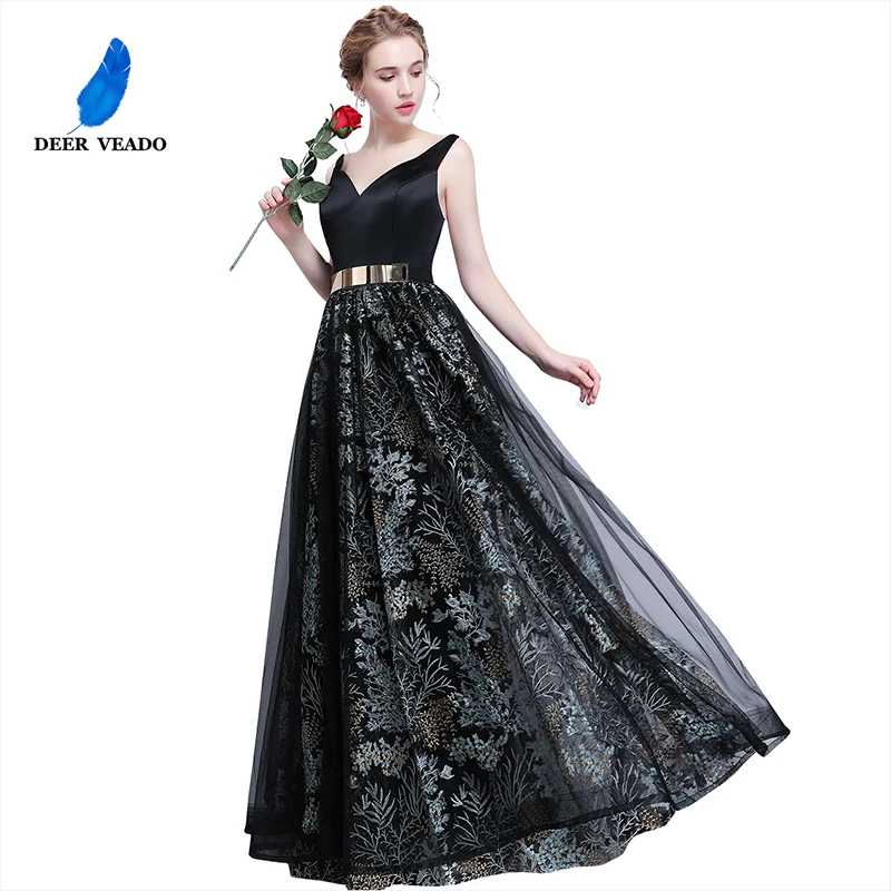 Женское вечернее платье с V образным вырезом|v neck prom dresses|prom dressesprom dress open back |