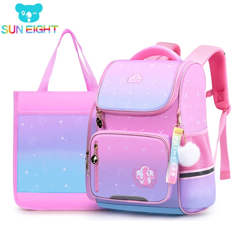 Beautiful Princess Girl Backpacks Light Weight School Bags for Students Big Capacity Children Backpack Kids Bags  Mochilas