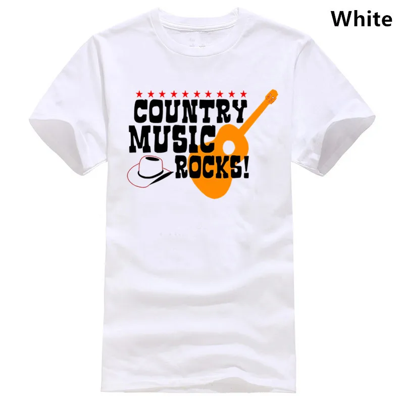 

Футболка для мужчин и женщин Country Music Rocks-BN
