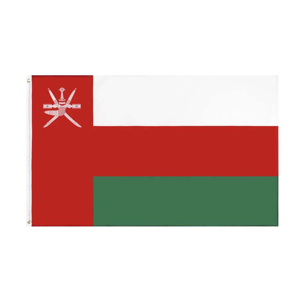 Флаг Омана 60x90 90x150 см для помещений и улицы | Дом сад