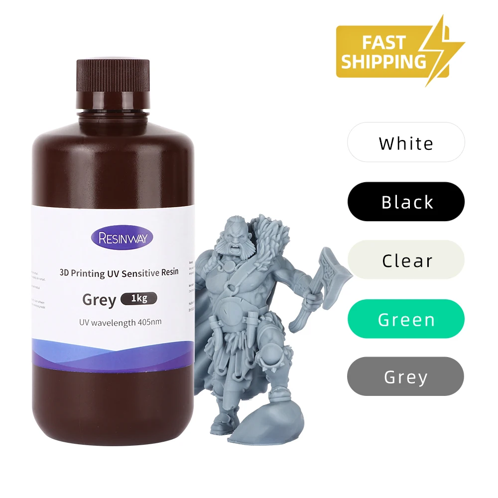 Новый бренд ANYCUBIC Смола RESINWAY 405 нм УФ смола для 3D принтера Photon Mono/Photon Mono X хорошее