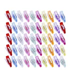 Мини-зажимы для одежды, 50 шт., многофункциональные зажимы, булавка для одежды, фотографий, украшение для вечерние