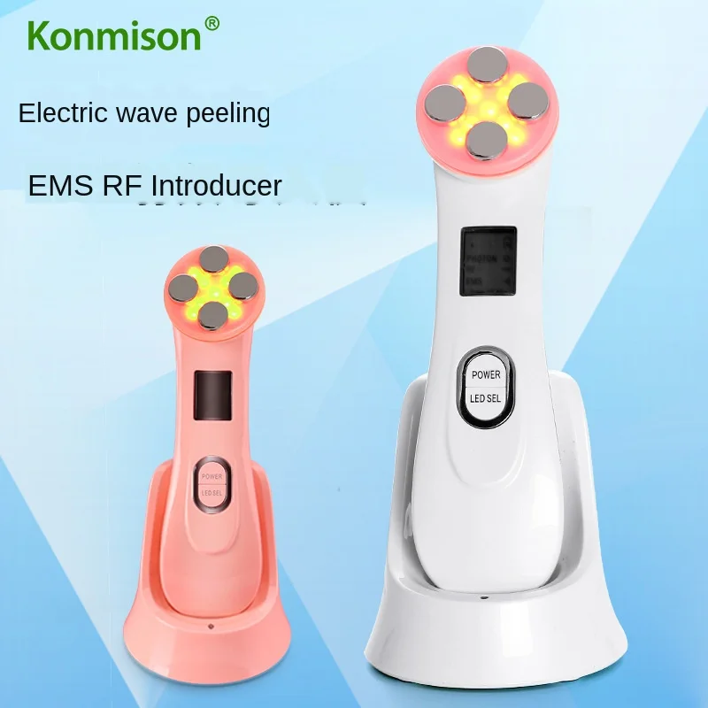 Безыгольный косметический инструмент цветная светодиодная лампа RF Beauty
