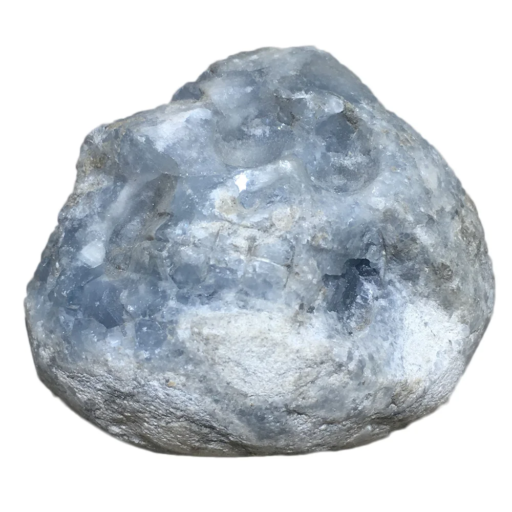 

Natural Celestite Quartz Crystal Skull For Sale Chakras Treatment Point Stones Gift And Home Decoration Decorative Reiki Healing
