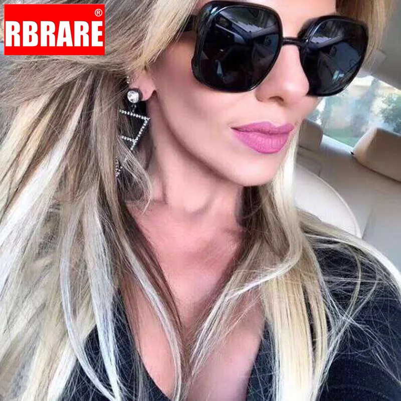 

Солнцезащитные очки RBRARE женские, квадратные, в крупной оправе