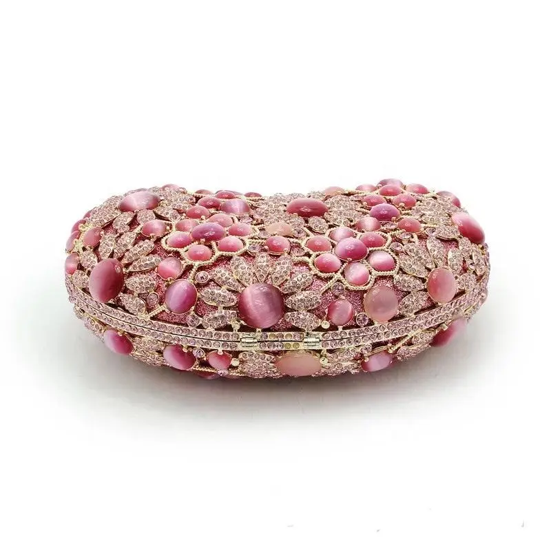 Клатч Chi Belle Женский с разноцветными бриллиантами вечерняя сумочка для невесты