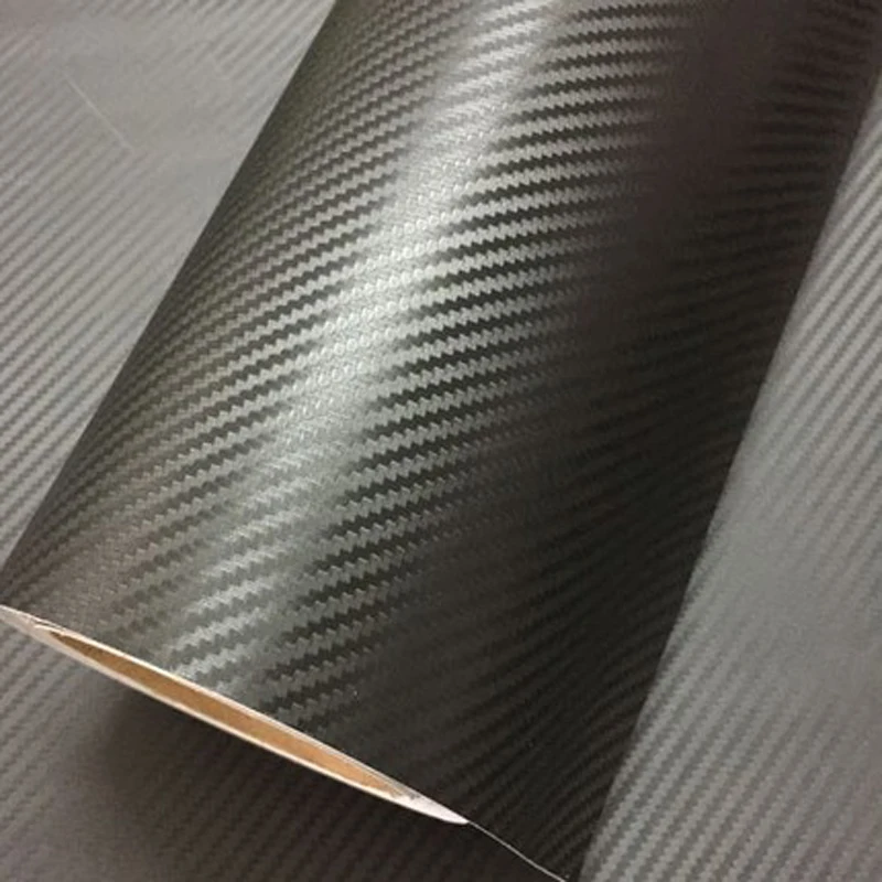 

30x127cm 3D Carbon Fiber Vinyl Car Stickers Car Wrap Sheet Tinting For Car Roll Film Stickers On Car Styling Accessories