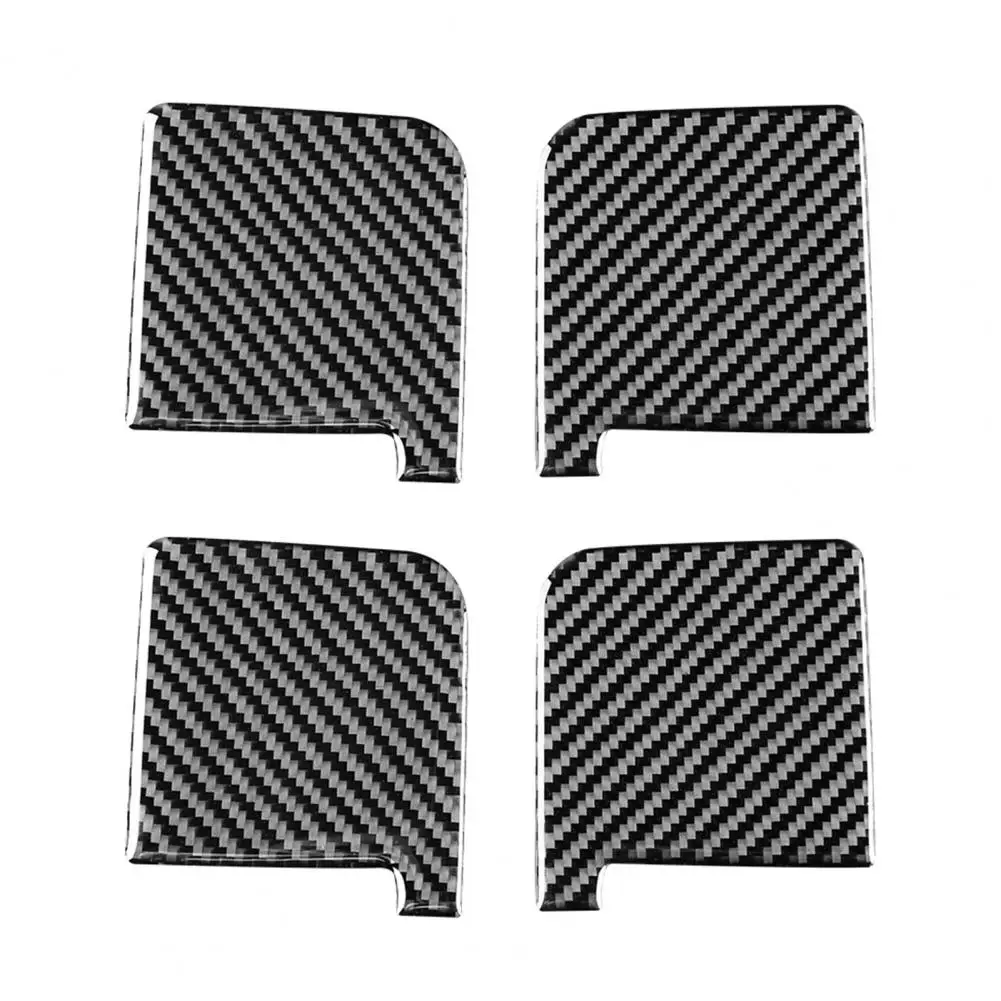 

Anti-scratch 4Pcs Simple Car Inner Door Handle Bowl Panel Sticker Sturdy Panel Sticker Decorative