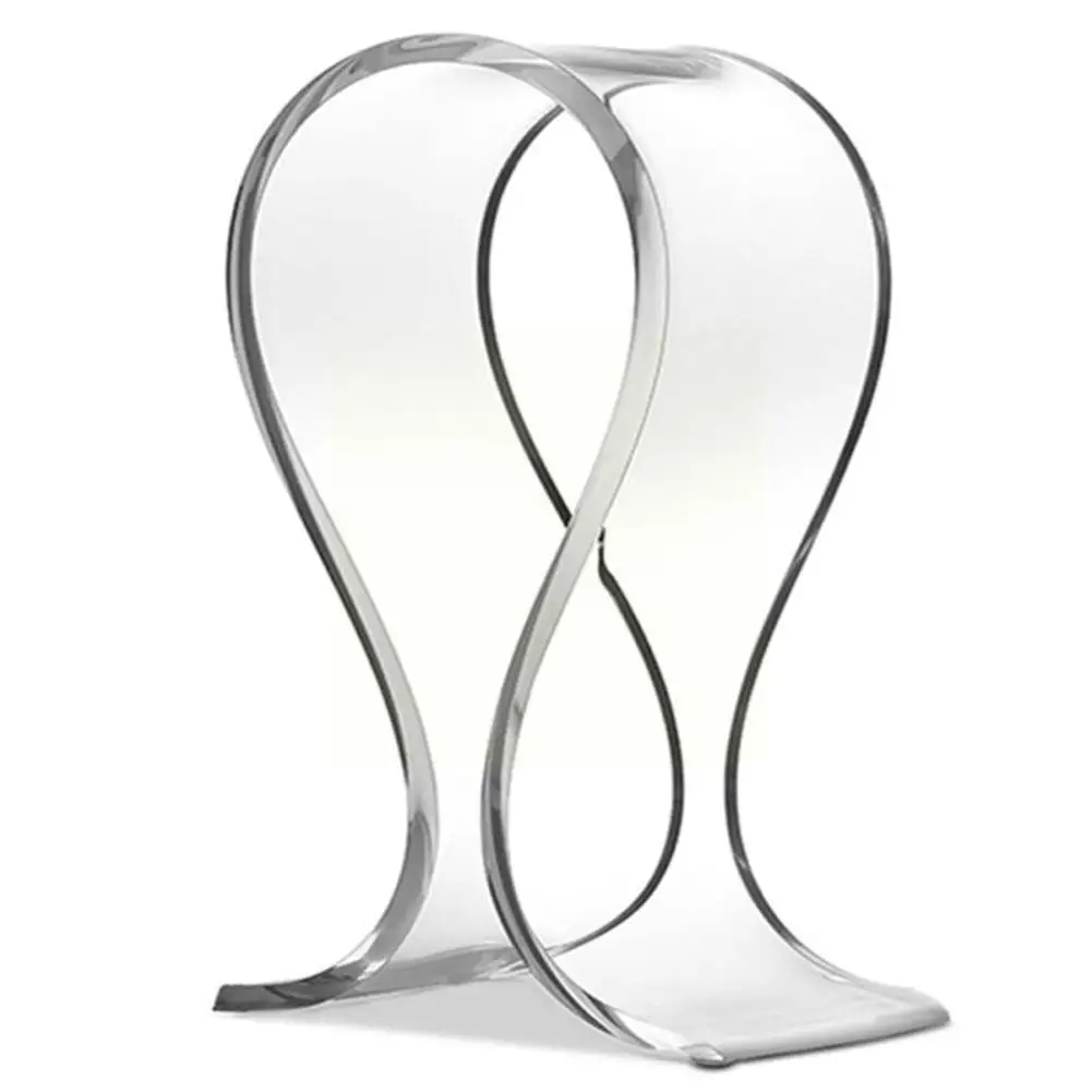

Acrylic Translucent Headphone Display Stand Durable Quality Headphone Stand Rack High Headphone Without B2F5