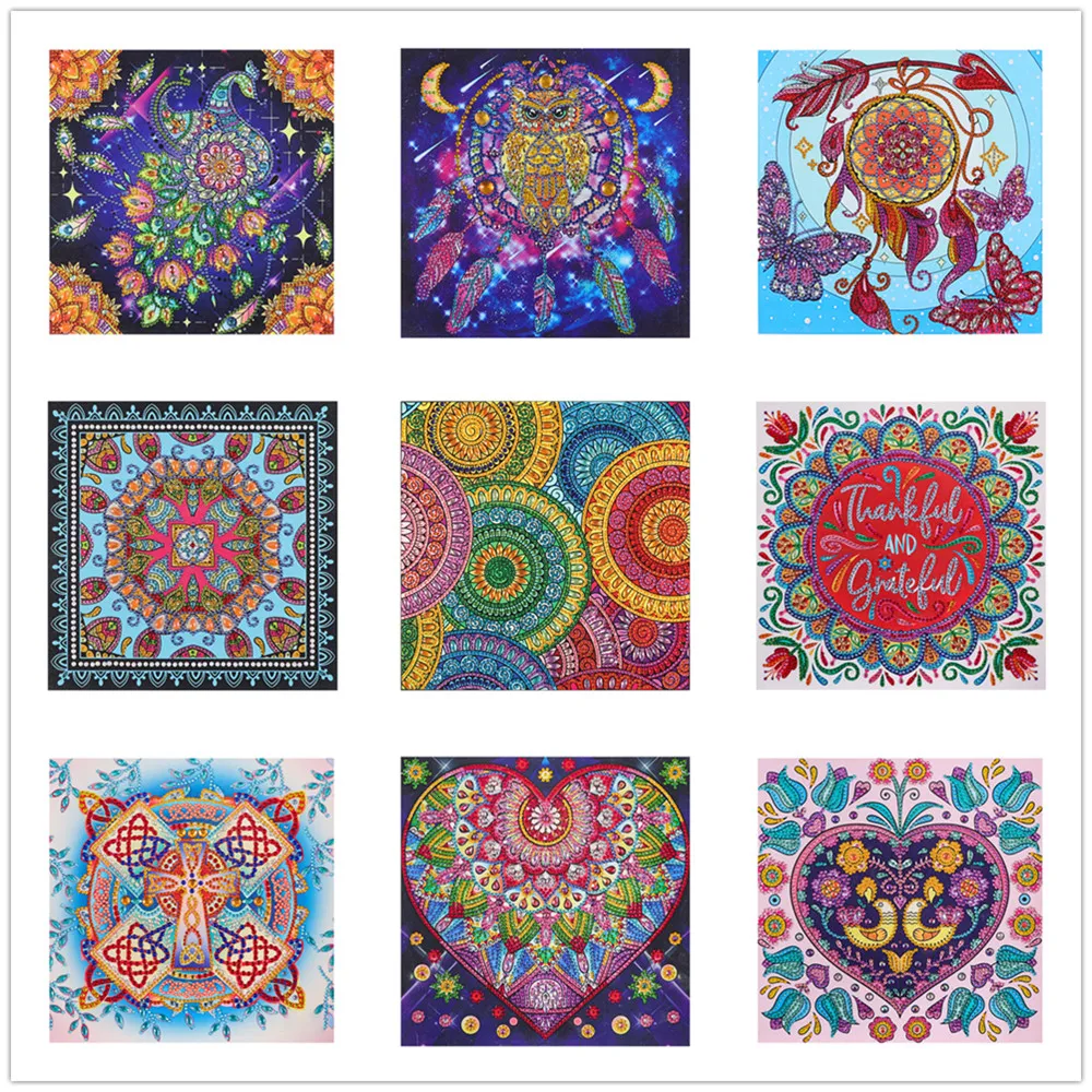 

DIY Специальная алмазная живопись мультяшный цветок Стразы Вышивка Набор