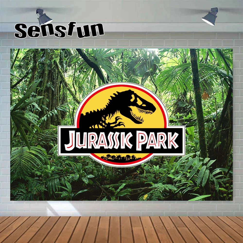 Декорации для фотосъемки мальчиков на день рождения Sensfun мир Юрского периода |