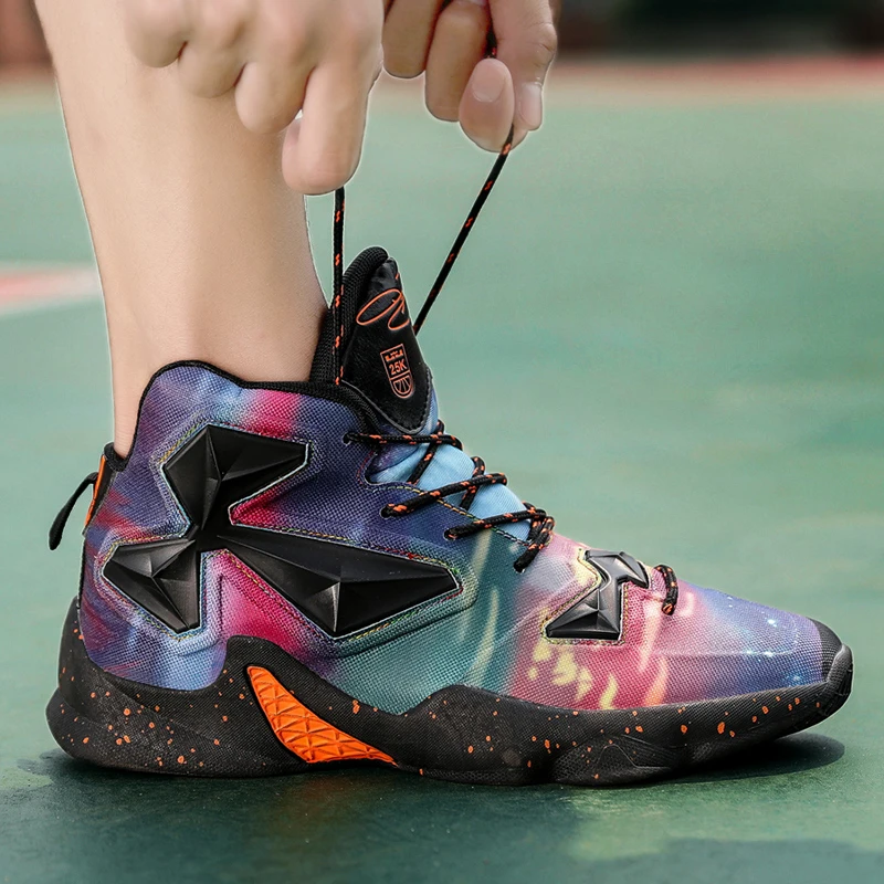 Оригинальные мужские кроссовки для бега солдатская обувь LBJ Баскетбольная James