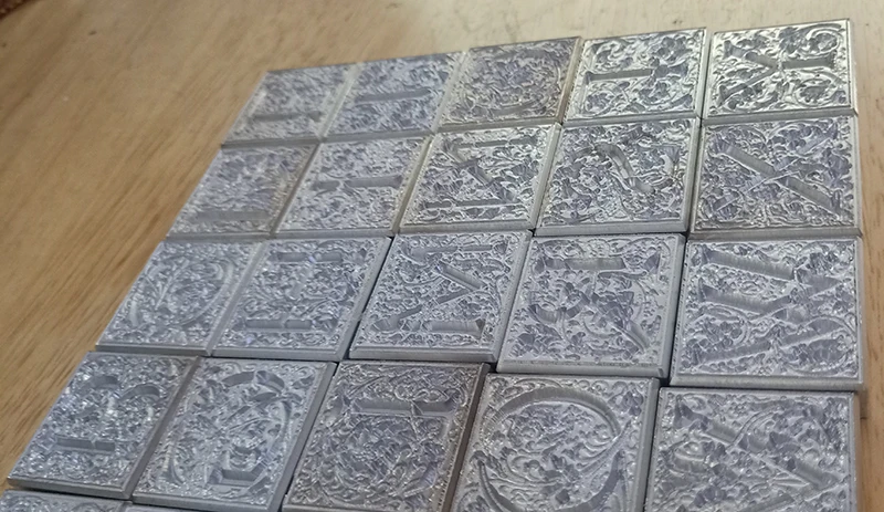 Винтажный Европейский причудливый шрифт полный набор из 26 букв формы ручной