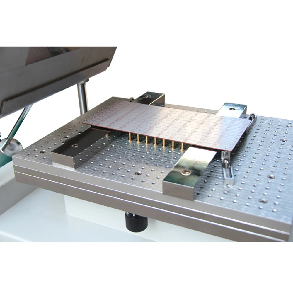 Трафаретный принтер с визуальным расположением SMT Machine YX3040 ручная паяльная паста