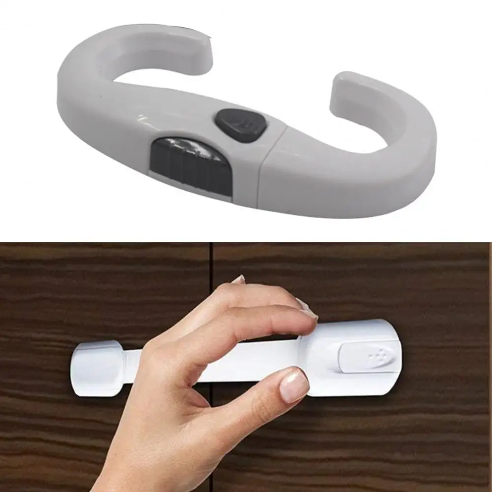 Портативный детский замок C-образный дизайн Простая установка