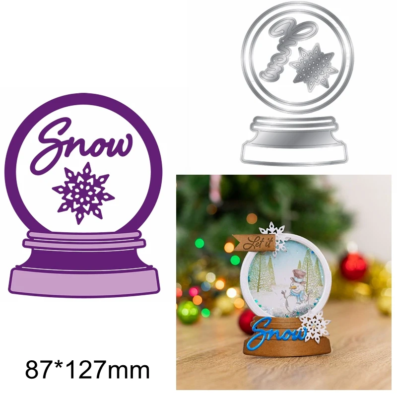 Красивый хрустальный шар алфавит слова буквы снежинка рождественские