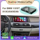 Беспроводной автомобильный адаптер Apple CarPlay, Android, для BMW CIC System 3, 5, 7 серий X1, X3, X4, X5, X6, F10, F11, F07, F01, F02, E60, E90, E84, F25, E70, E71