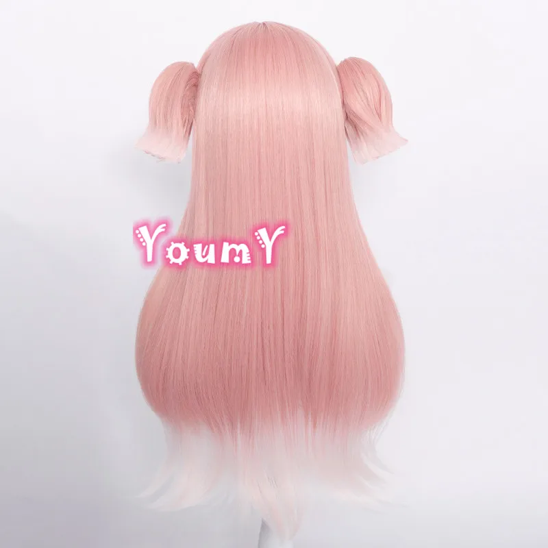 

Yanfei Wig Genshin Impact Cosplay Women Long 75cm Hair Pink Gradient Wig Cosplay Anime Cosplay Wigs Heat Resistant Synthetic Wig
