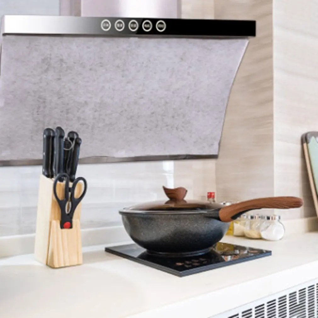

Home range hood filter mesh film kitchen oil filter paper transparent oil-absorbing paper stickers oil-proof stickers