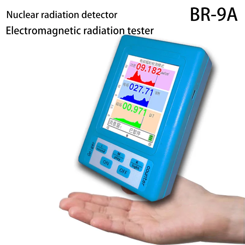 NEW BR-9A High Sensitivity Handheld For Professional Nuclear Radiation Detector Dosimeter Monitor Tester EMF Meter | Инструменты