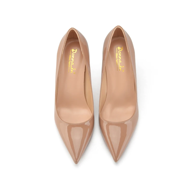 Туфли-лодочки Donna-in женские лакированная кожа каблук-шпилька элегантные офисные