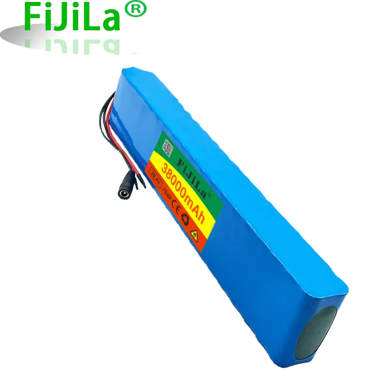 

2021 New 7s4p 24 V 38000 MAH electric bicycle motor eBike scooter lithium ion battery pack 29.4V 18650 rechargeable battery