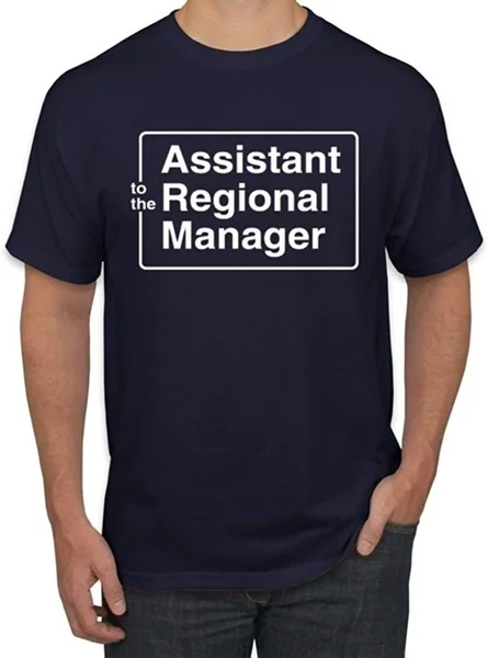 

Wild Bobby Assistant to The Regional Manager Office Quote | Mens Pop Culture Graphic T-Shirt