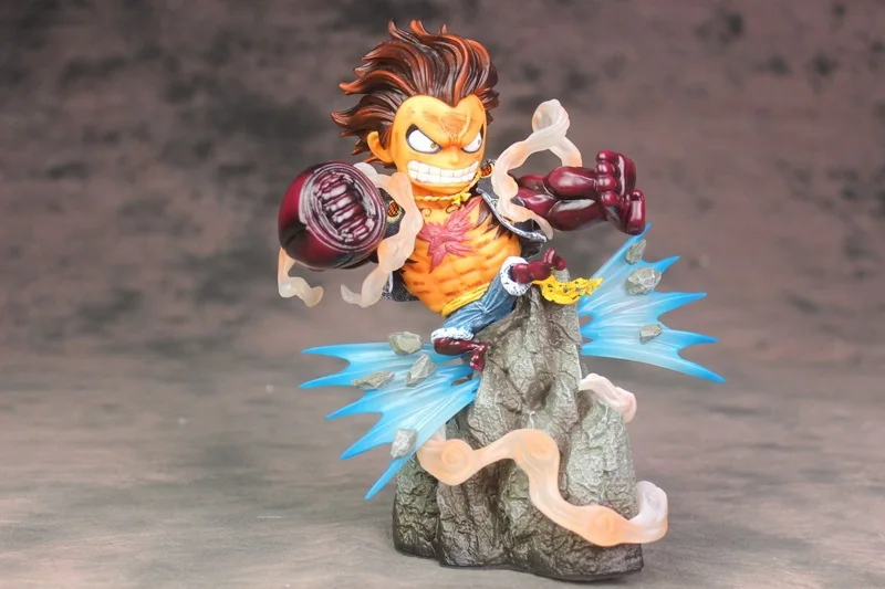 Аниме One Piece Monkey D Luffy GEAR 4 KONG GUN GK статуя ПВХ экшн фигурка Коллекционная модель