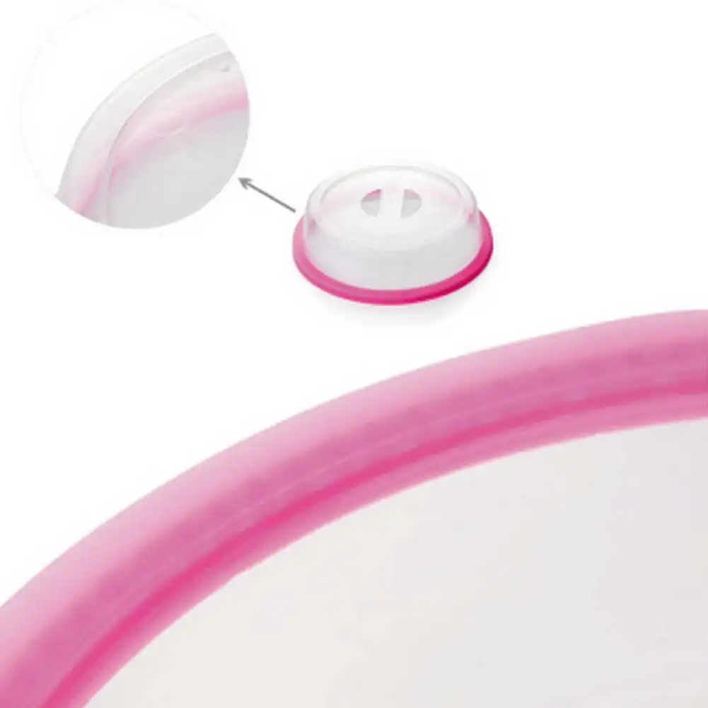 Микроволновая печь разбрызгиватель крышки тарелка крышка Топпер купол свежие